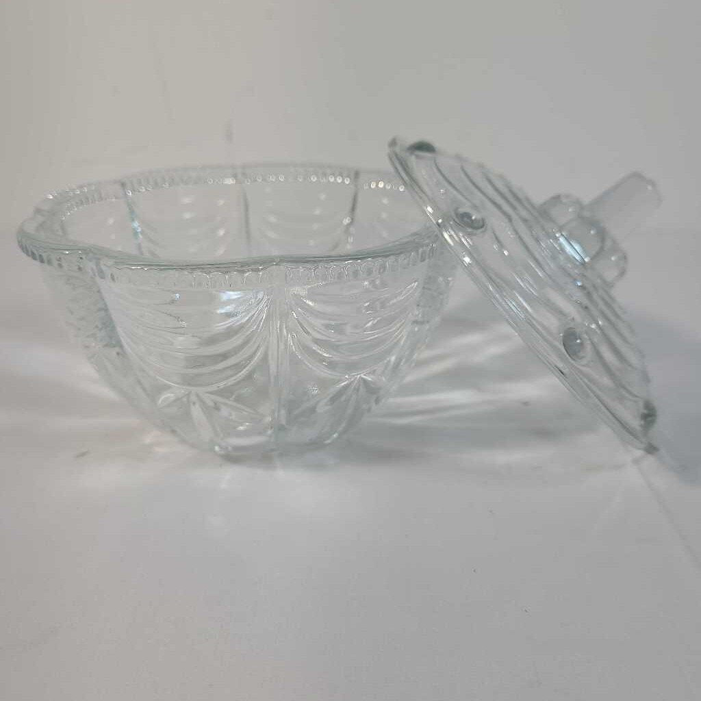2pc CRYSTAL CANDY DISH