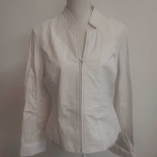 OFF WHITE DANIER LEATHER JACKET