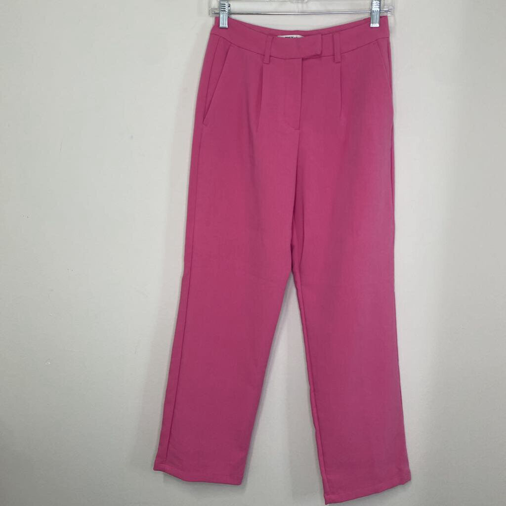 ONLY - BUBBLEGUM PINK DRESS PANTS