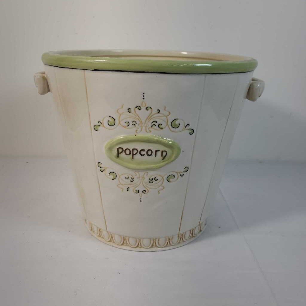 CERAMIC POPCORN BUCKET