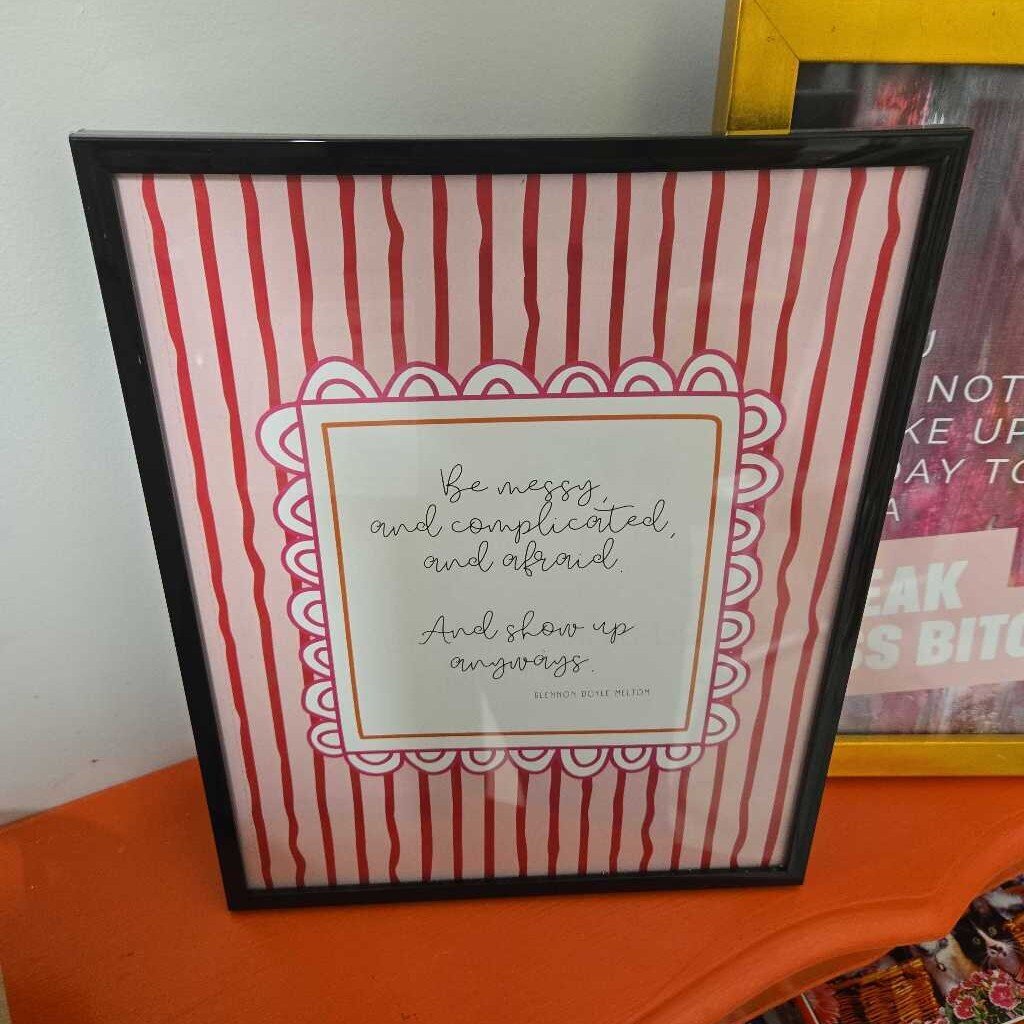 Framed - "Show Up Anyways"