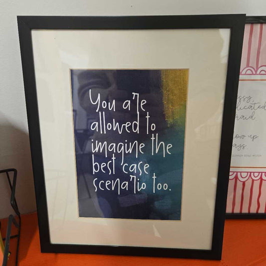 Framed - "You're Allowed To Imagine..."