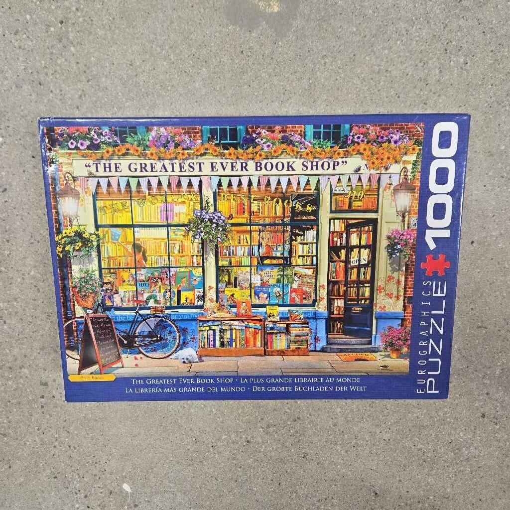 1000 PUZZLE - The Greatest Ever Book Shop