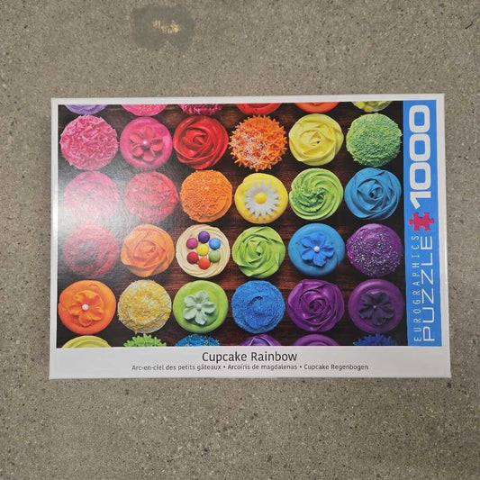 1000 PUZZLE - Cupcake Rainbow