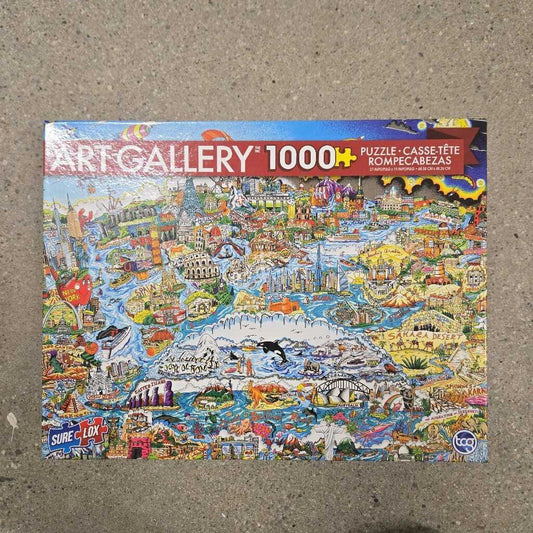 NEW 1000 PUZZLE - Art Gallery