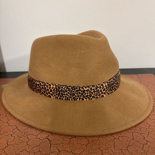 THE HAT COMPANY - BEIGE FEDORA "MADE IN ITALY"
