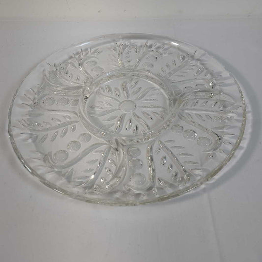 GLASS PICKLE DISH