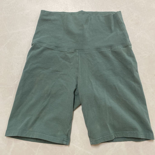 TNA - SAGE GREEN BIKER SHORTS