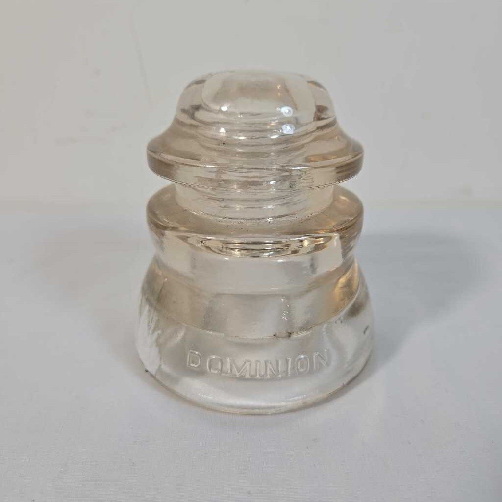VTG GLASS INSULATOR - DOMINION SMOOTH BOTTOM