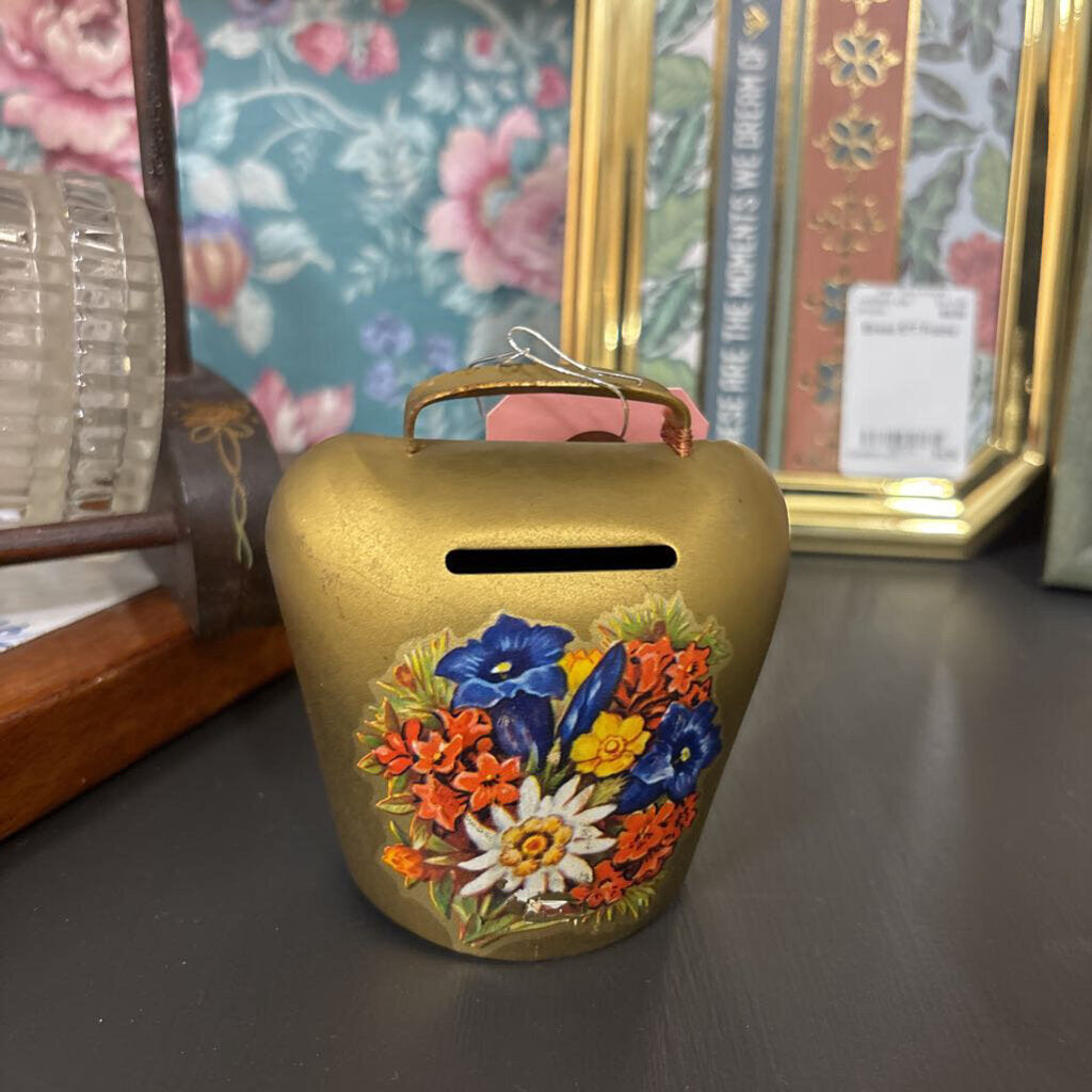 Cow Bell Coin Bank