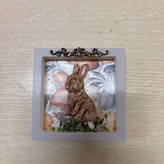 4" Easter Bunny Shelf Sitter