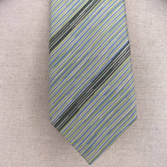 MEXX - GREEN STRIPED MEN'S TIE