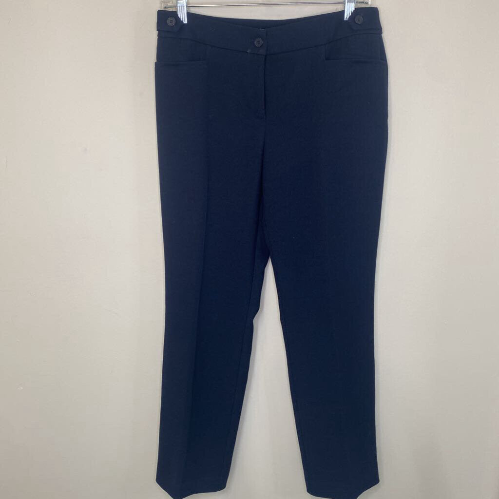 CLEO - NAVY CROPPED DRESS PANTS