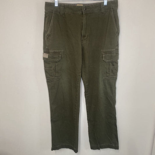 RED HEAD BRAND - FOREST GREEN COTTON CARGO PANTS