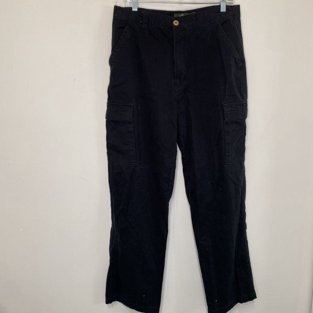 PENMANS - BLACK CARGO PANTS