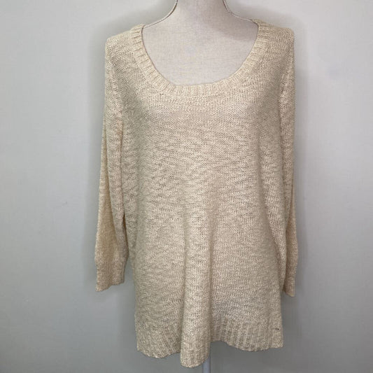 CHARLOTTE RUSSE - BEIGE KNIT SWEATER