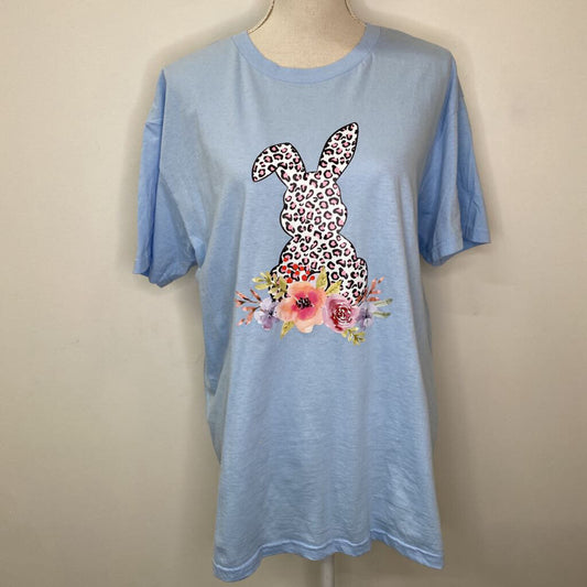 GILDAN - BLUE EASTER BUNNY S/S T-SHIRT