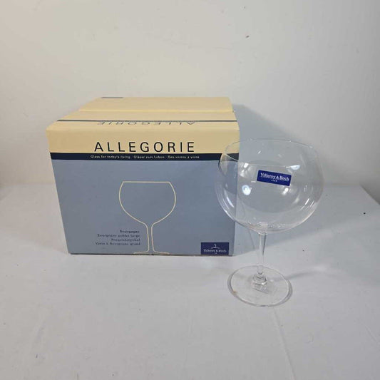 S/4 VILLEROY & BOCH BOURGOGNE GLASSES