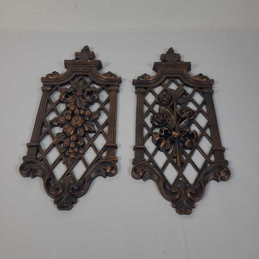 PR VTG COPPERCRAFT GUILD WALL PLAQUES