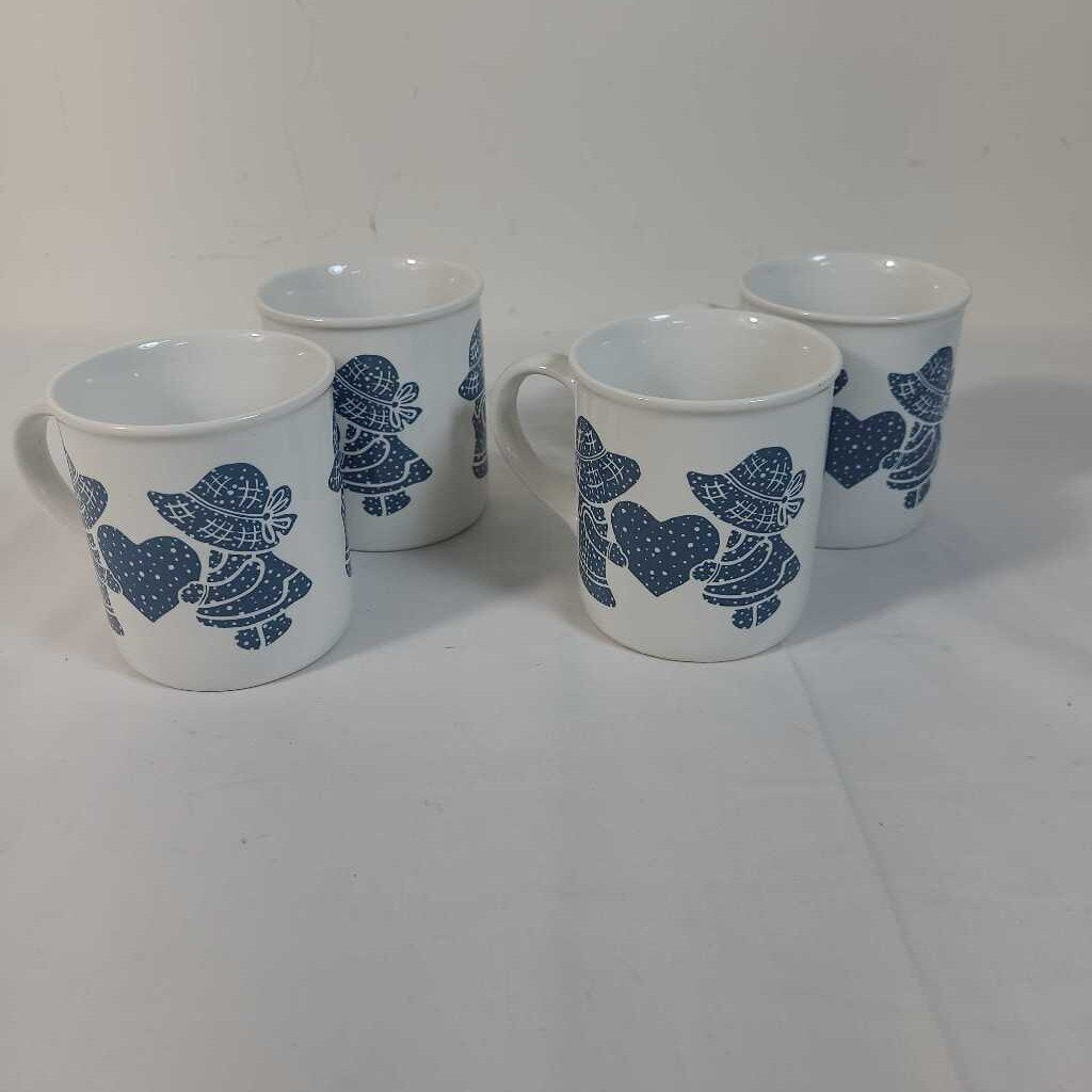 S/4 COUNTRY KIDS MUGS