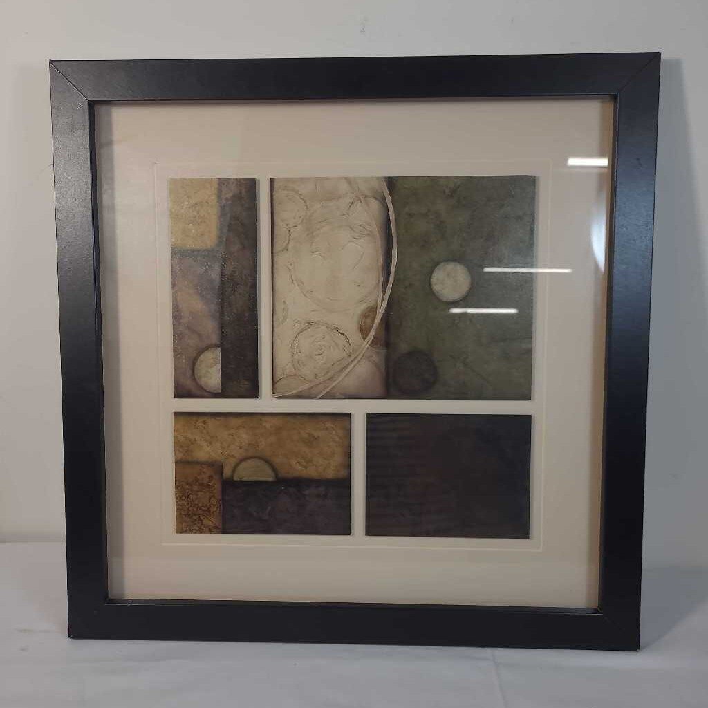 NEUTRAL TONES FRAMED ART