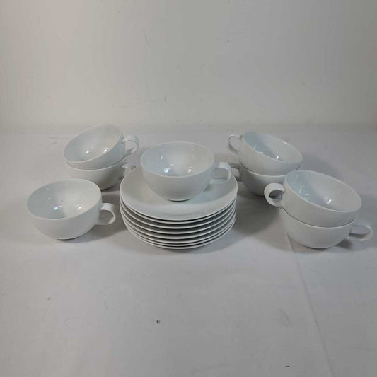 S/8 STUDIO NOVA TIVOLI FLAT CUP & SAUCER