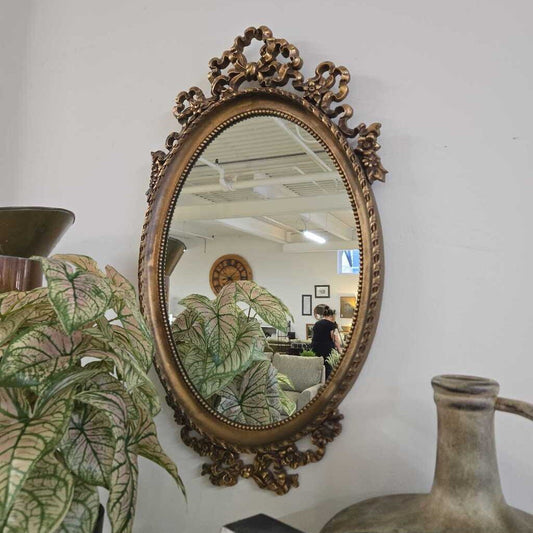 ORNATE GOLD MIRROR