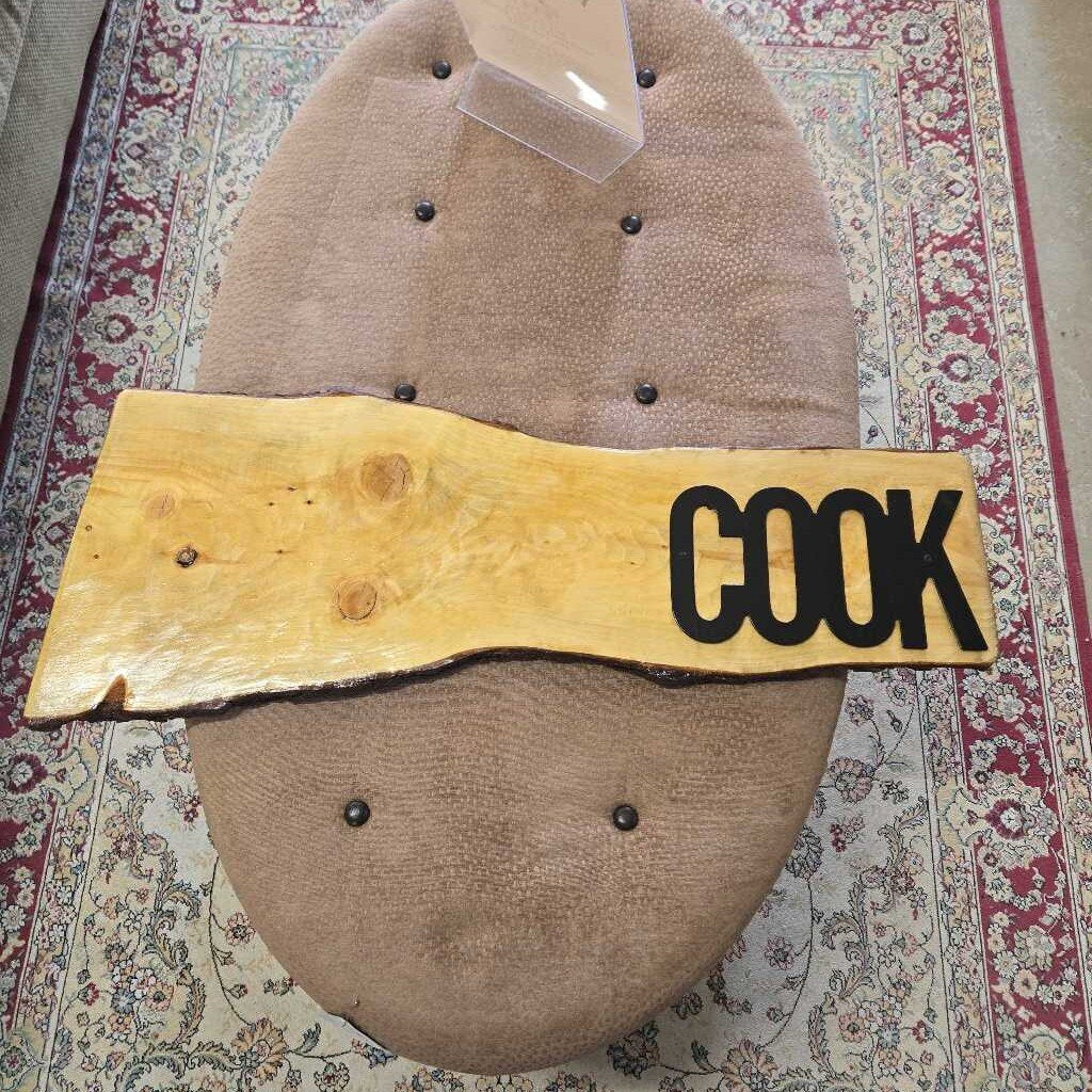 NEWLY MADE CHARCUTERIE BOARD W/COOK TRIVET