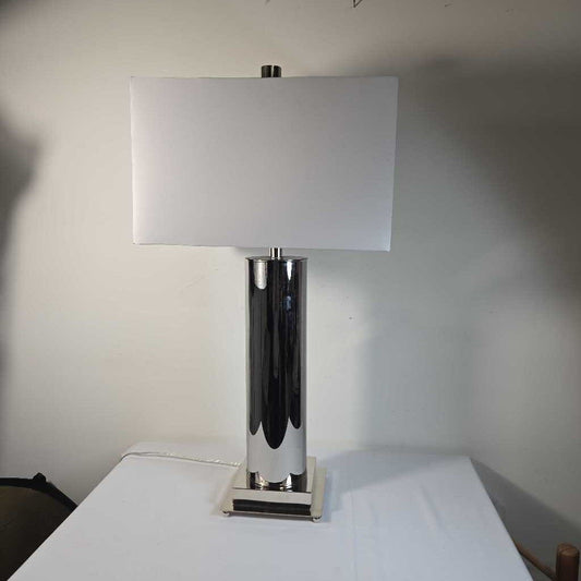 CHROME TABLE LAMP