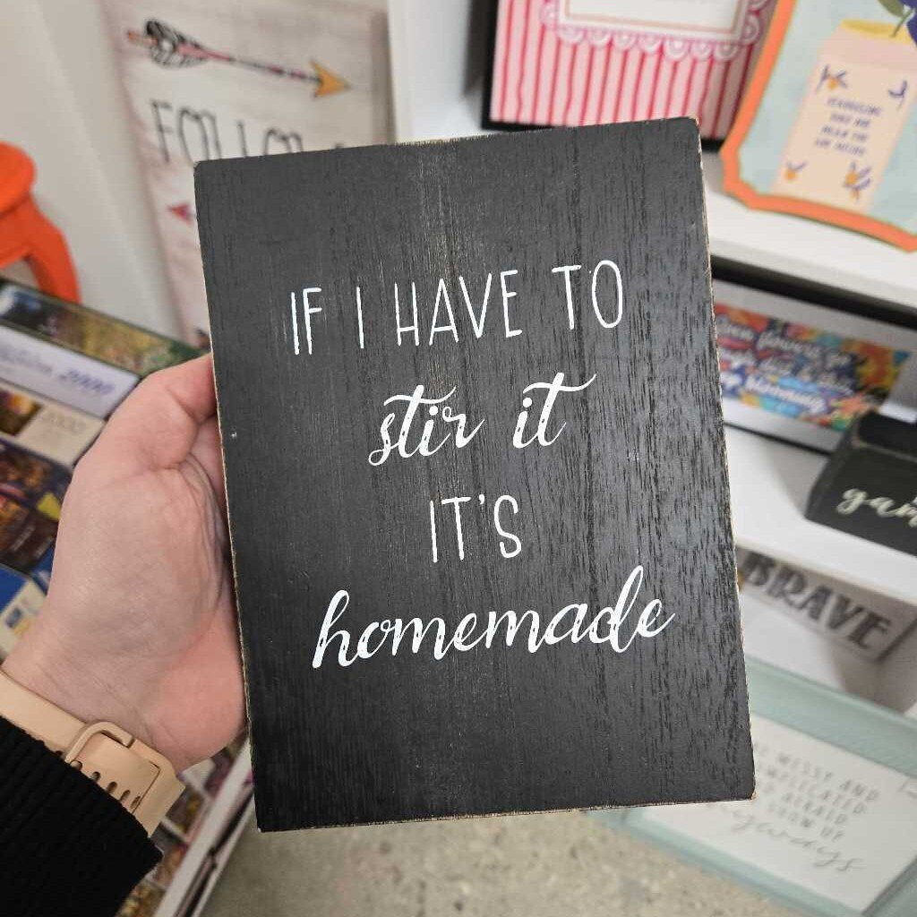 If I Have To Stir It...
