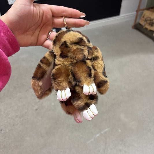 Keychain - Leopard Bunny