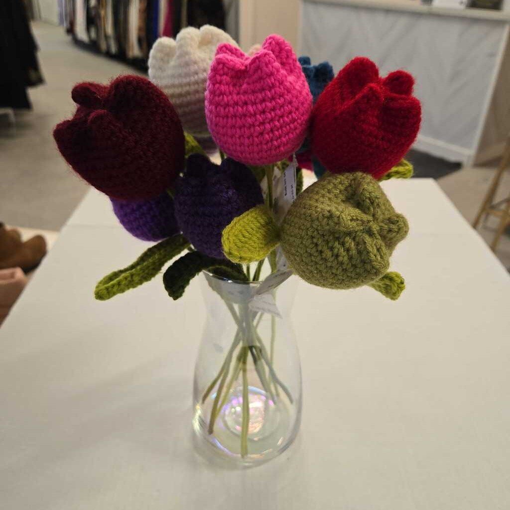 Crochet Tulip Buds