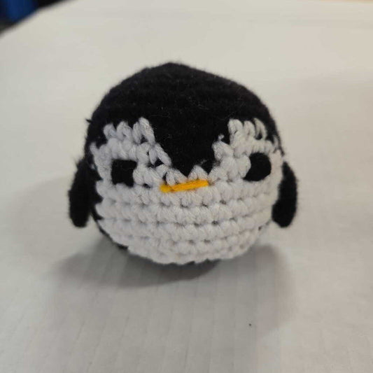 Crochet Penguin Keychain