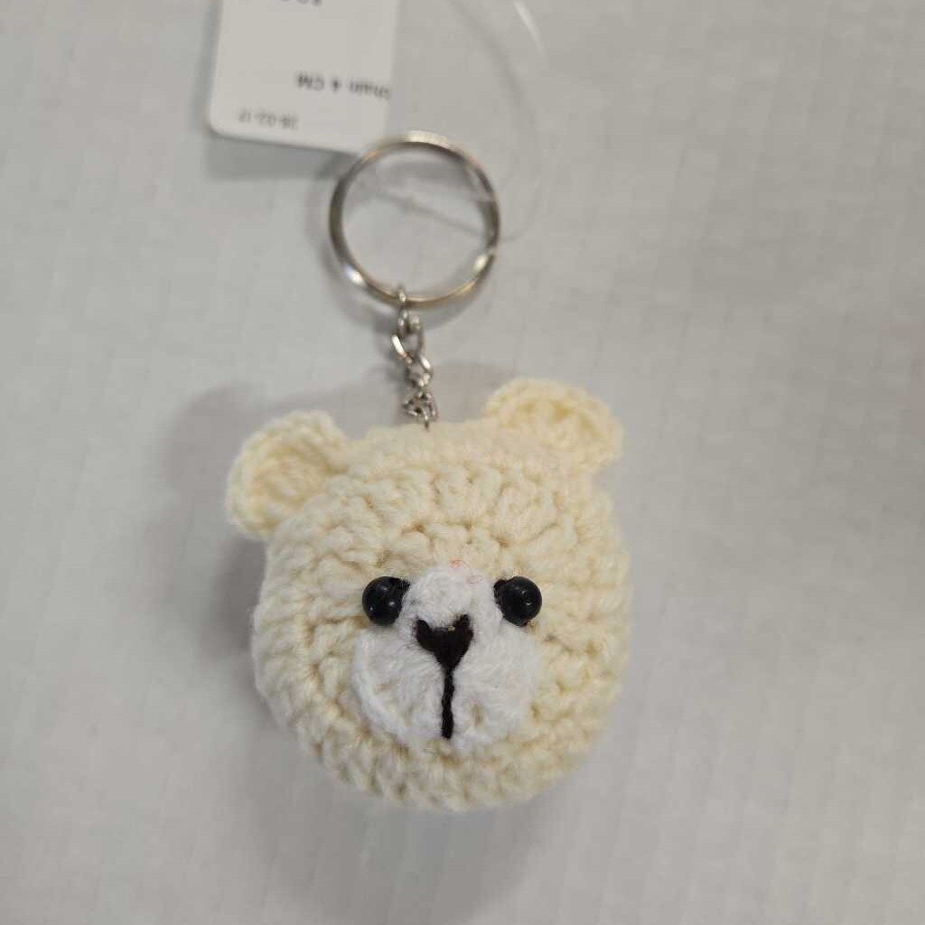 Crochet Bear Keychain