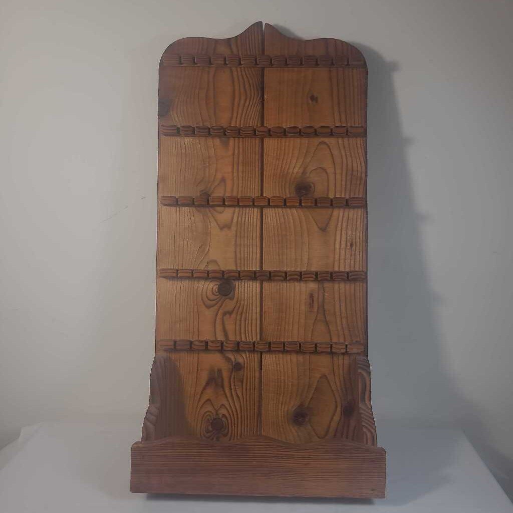 WOOD SPOON RACK