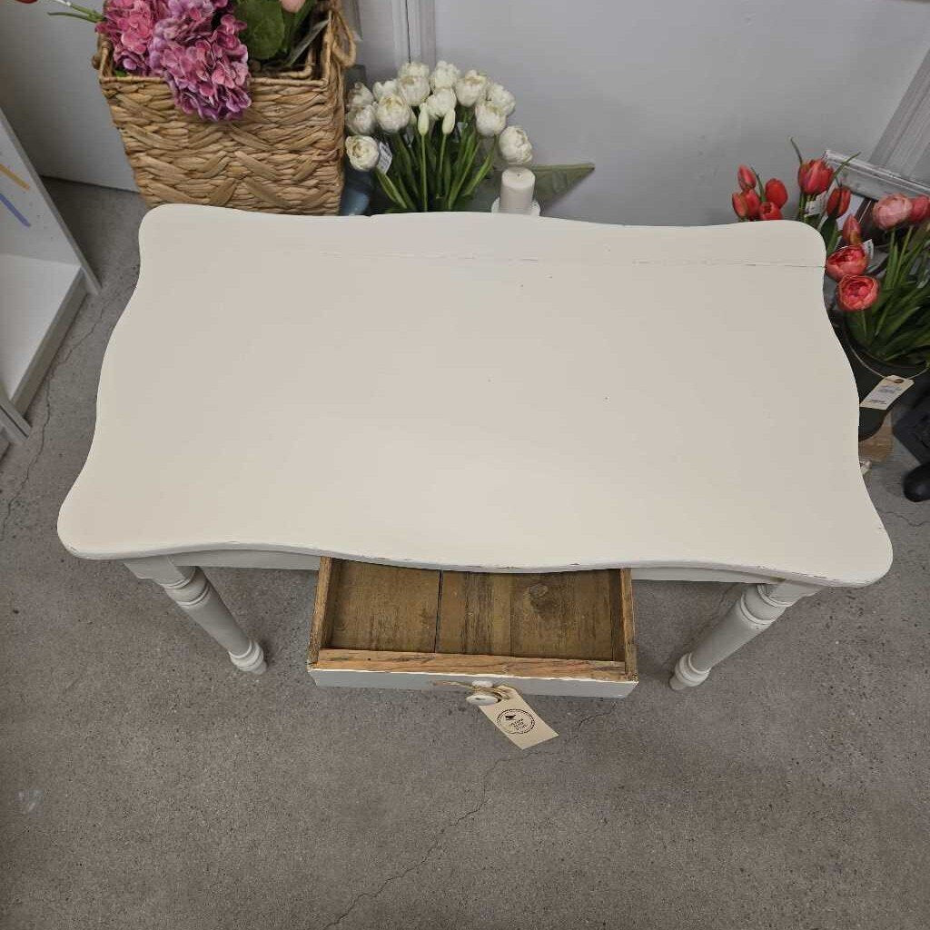 Rustic French Inspired Antique Table/Drawer