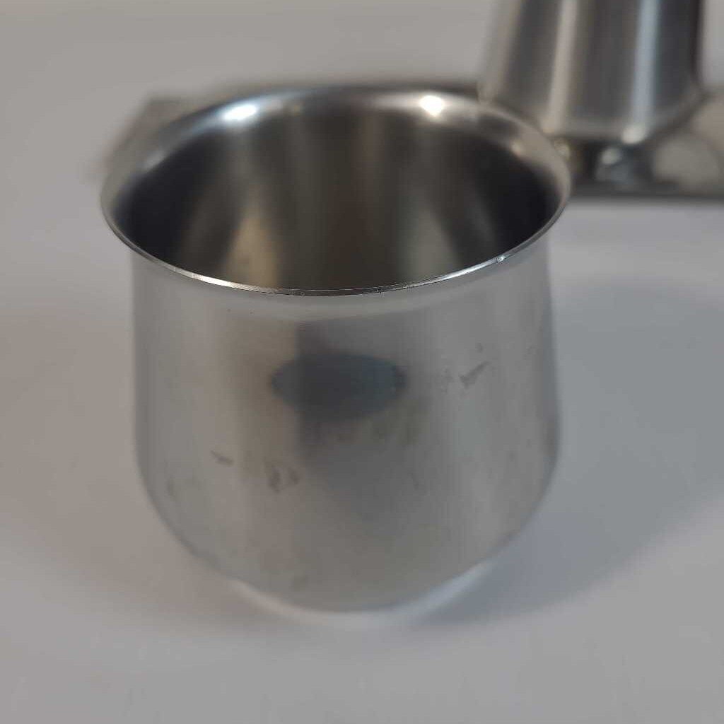 MCM STAINLESS STEEL CR & SUGAR SET ON TRAY