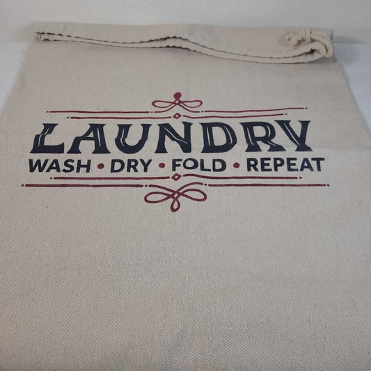 CANVAS LAUNDRY BAG