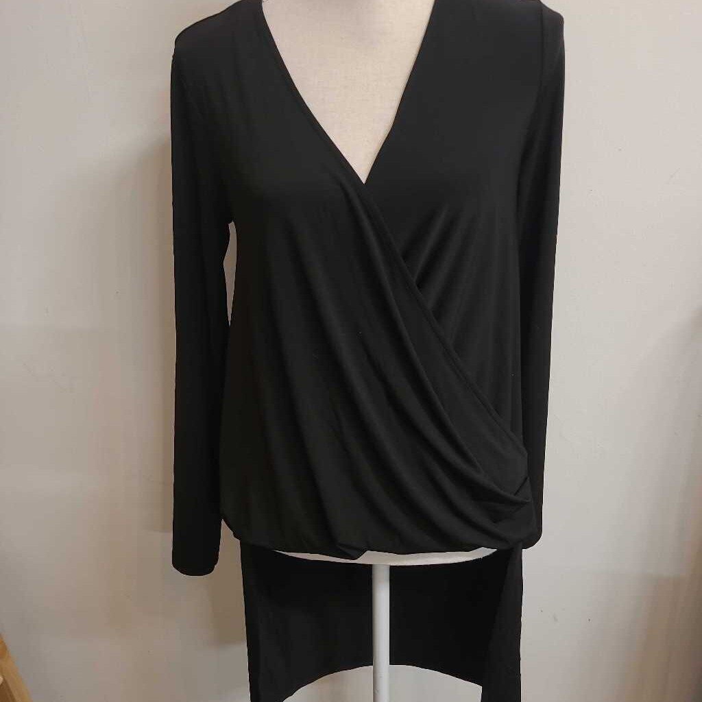 LONG BLACK TUNIC TOP