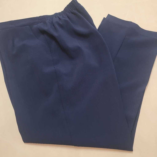 NAVY PULL ON DRESS PANTS