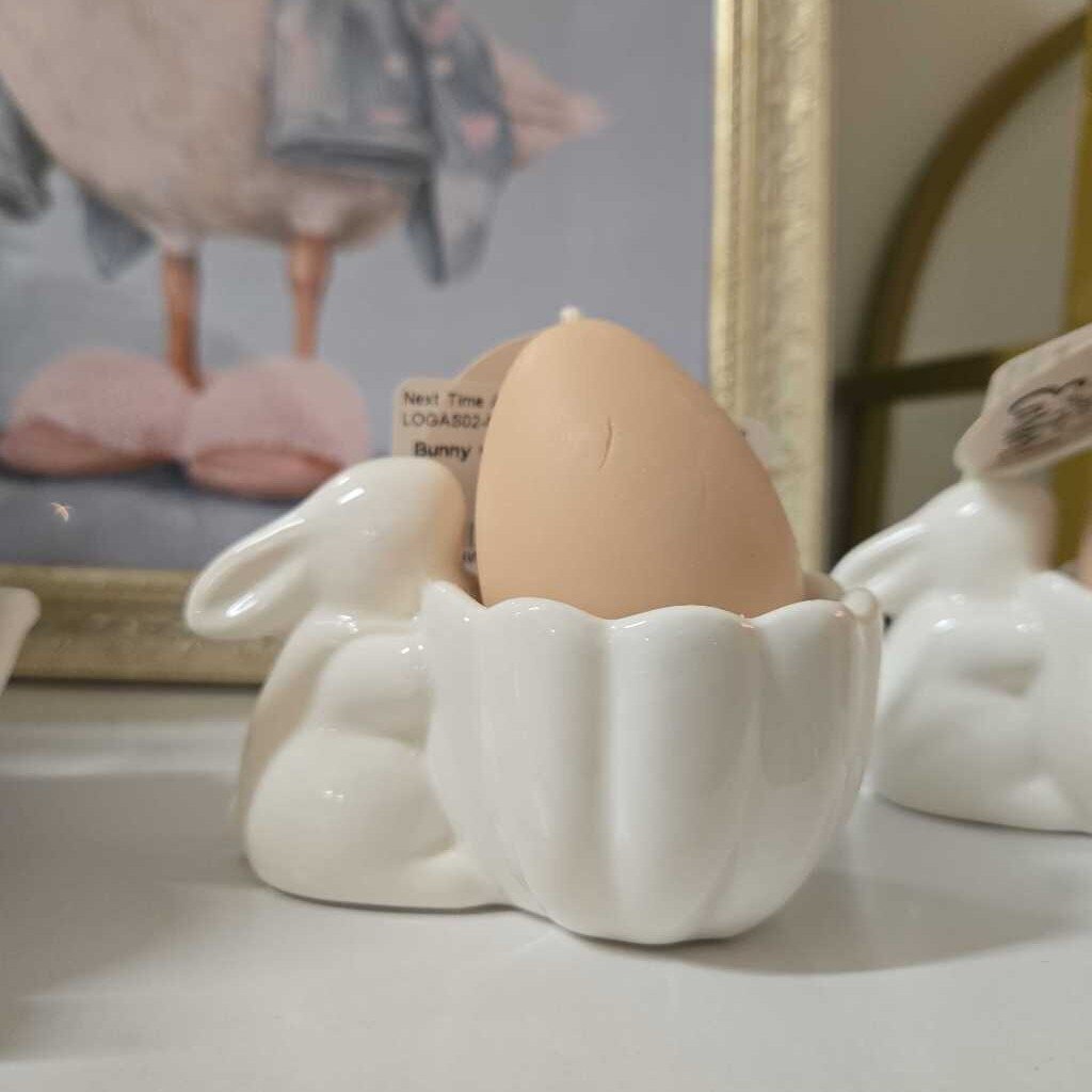 Bunny with Soy Candle Egg