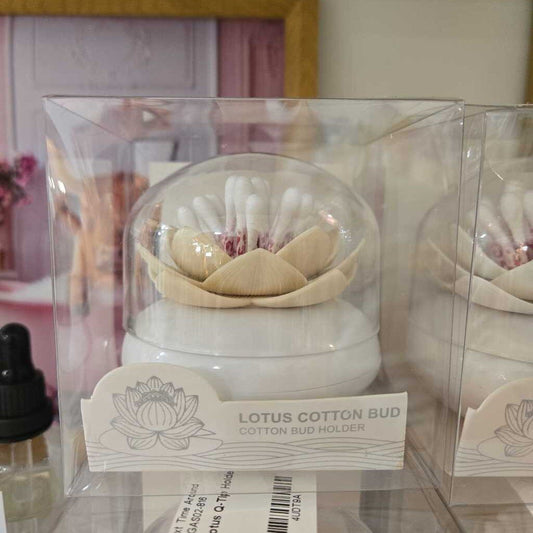 Lotus Q-Tip Holder