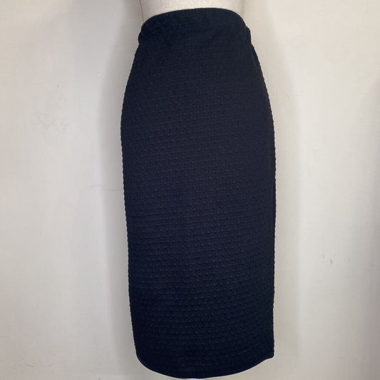 MAX STUDIO - BLACK MIDI SKIRT