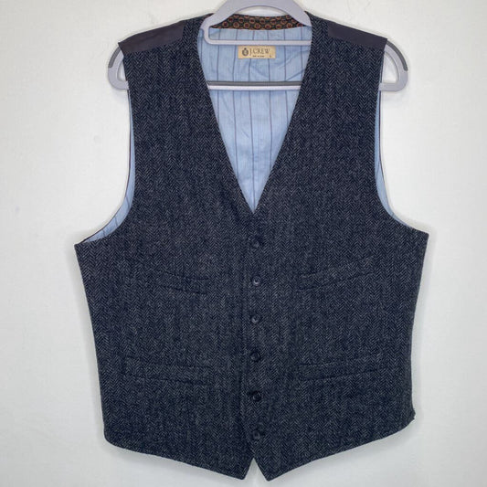 J.CREW - 100% WOOL GREY VEST