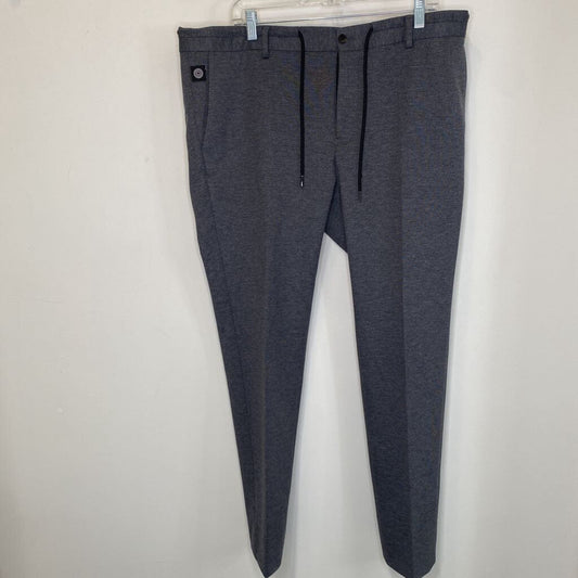 BLUE INDUSTRY - GREY DRAWSTRING DRESS PANTS