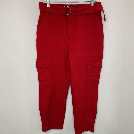 BANANA REPUBLIC - RED CARGO PANTS