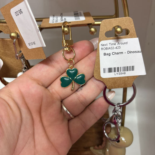 Bag/Shoe Charm - Four Leaf Clover