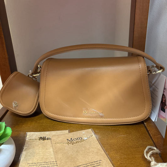 Lululemon Bag - Brown/Gold