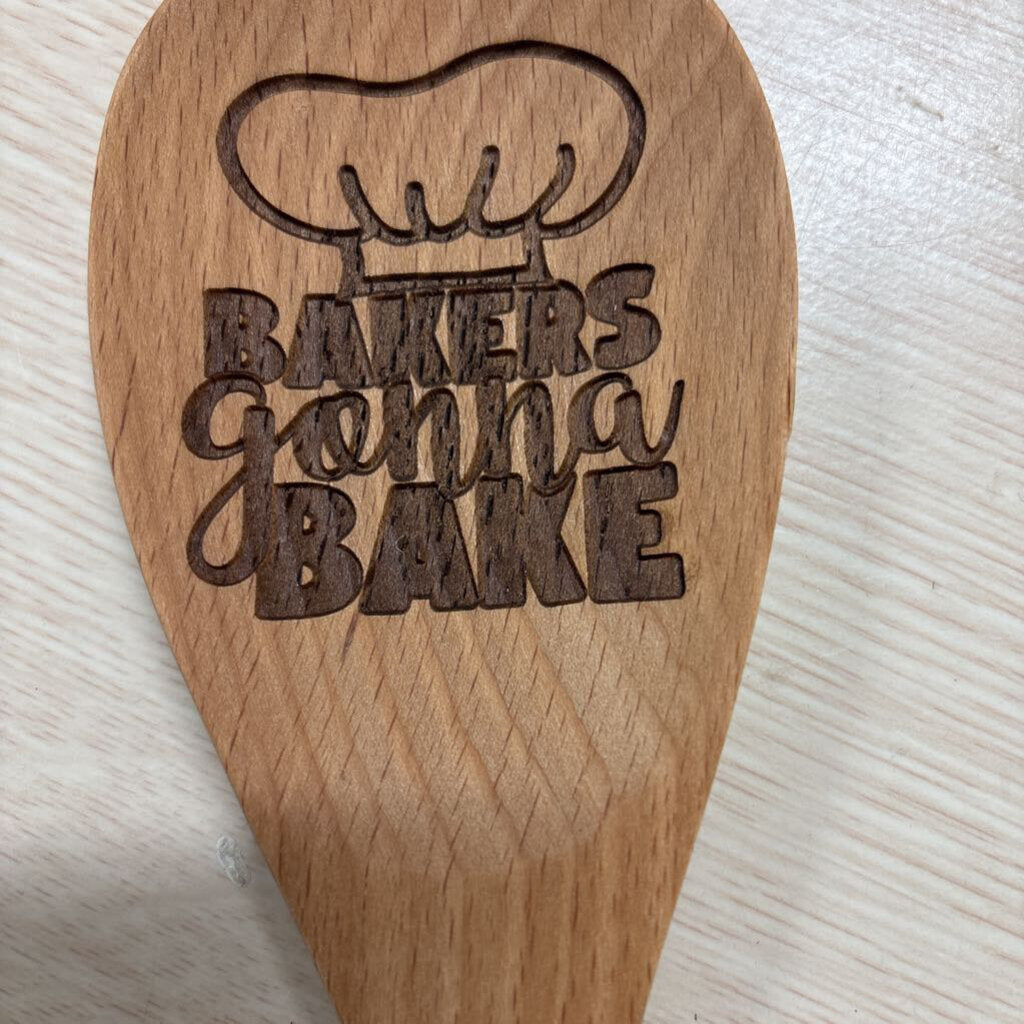 WOOD SPOON - BAKER
