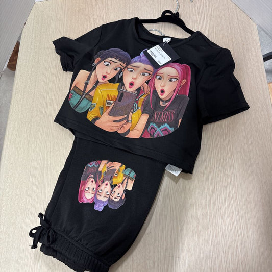 2pc Kpop Shirt and Pant Set